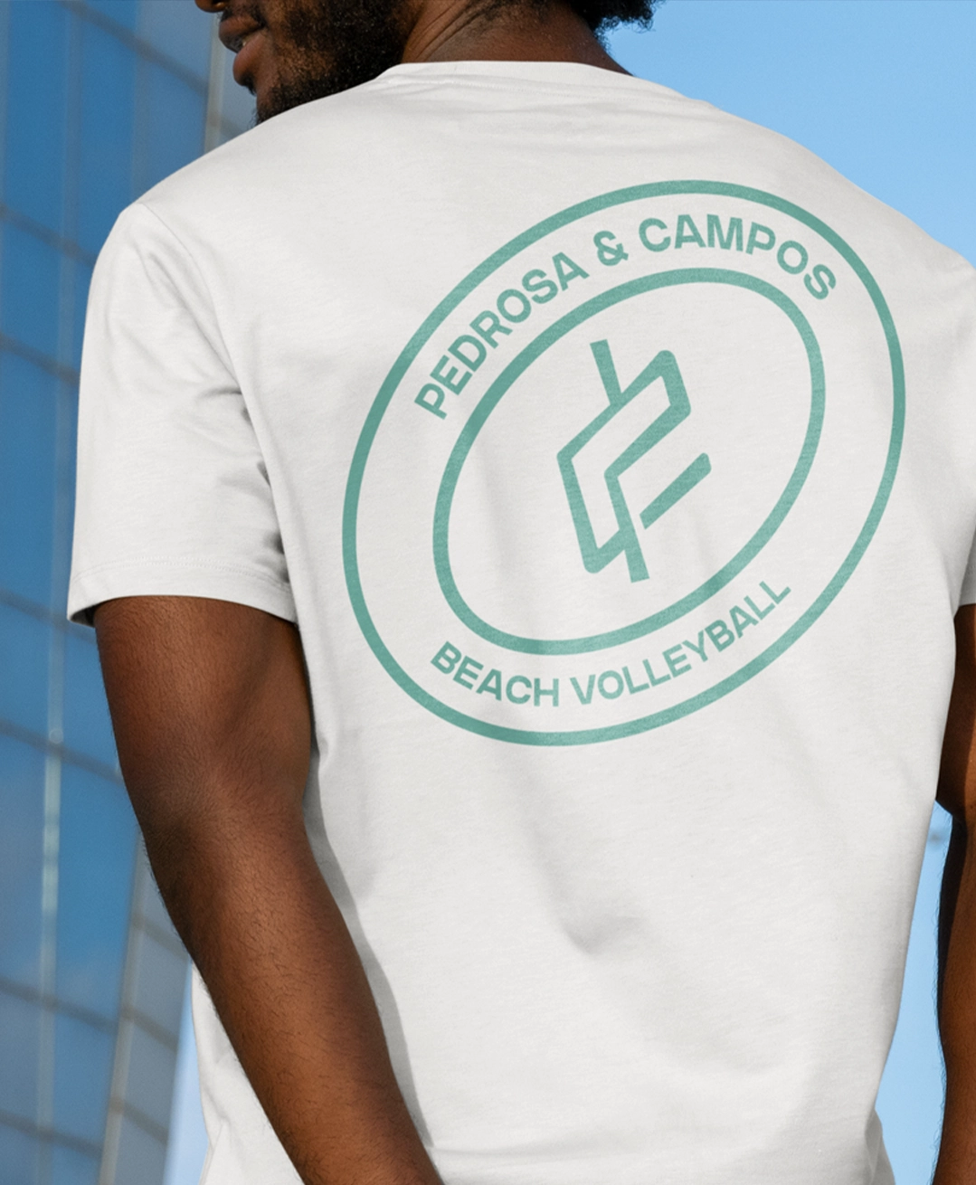 Official back t-shirt of the brand Pedrosa & Campos